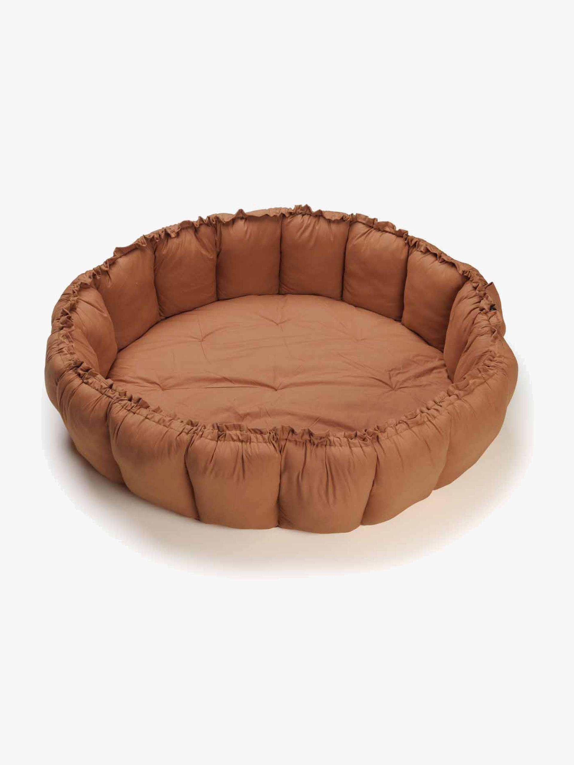 Play& Go Organic Bloom Spielteppich, Tawny Brown von Play&Go