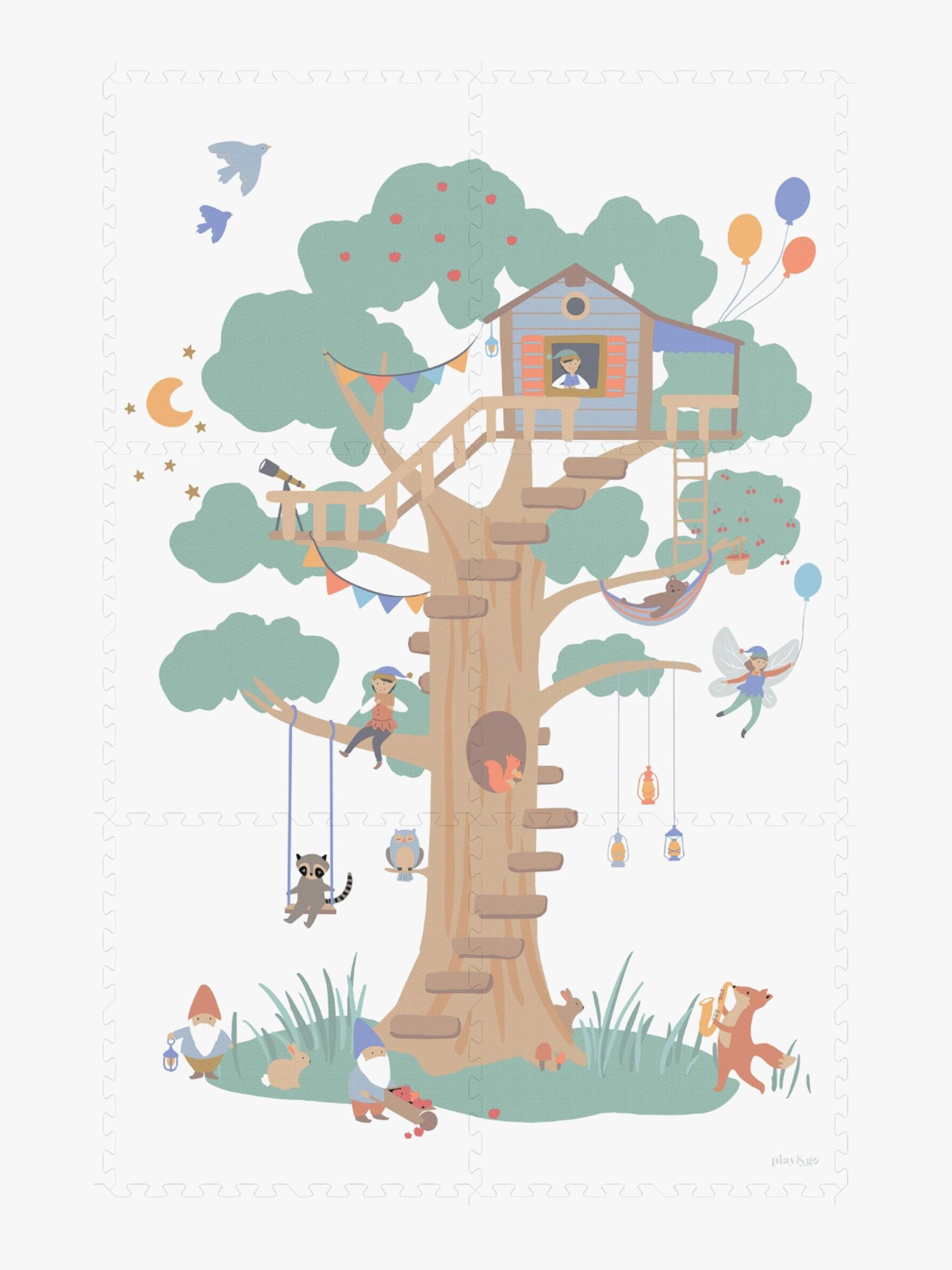 Play& Go Puzzlematte Baumhaus 6 Teile von Play&Go