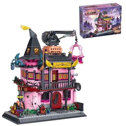 PlayExquizen Mini Magic Labor Häuser Baustein Spielzeug, 1022 Teile MOC Magic Kreativität Architektur Modell Klemmbausteine Spielzeug Bausatz, Büro Heim Dekoration, Geschenk für Erwachsene und Kinder PlayExquizen Mini Magic Labor Häuser Baustein Spielzeug, 1022 Teile MOC Magic Kreativität Architektur Modell Klemmbausteine Spielzeug Bausatz, Büro Heim Dekoration, Geschenk für Erwachsene und Kinder von PlayExquizen