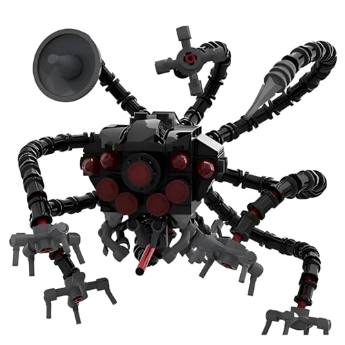 PlayExquizen Sci-Fi-Monster-Bausteinmodell, 248 Teile DIY-Bausteine Spielzeug Außerirdische Arten, Kompatibel mit Gängigen Marken, Heim Buro Dekoration, Geschenke für Erwachsene und Kinder von PlayExquizen