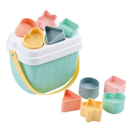 PlayGo Shape Bucket Formen Steckspiel Steckbox Sortierspiel Recycled von PlayGo