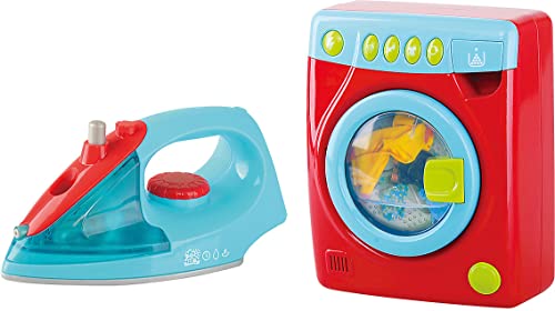 PlayGo Wäscherei-Set - Waschmaschine + Bügeleisen von PlayGo