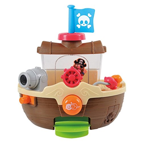 Playgo 1932 - Piratenschiff Spielzeug für die Badewanne ab 6 Monate von PlayGo