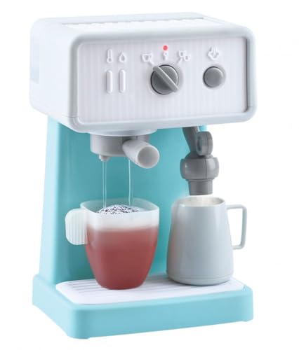 Playgo Kaffeemaschine Espressomaschine mit echten Funktionen Milchaufschäumer von PlayGo