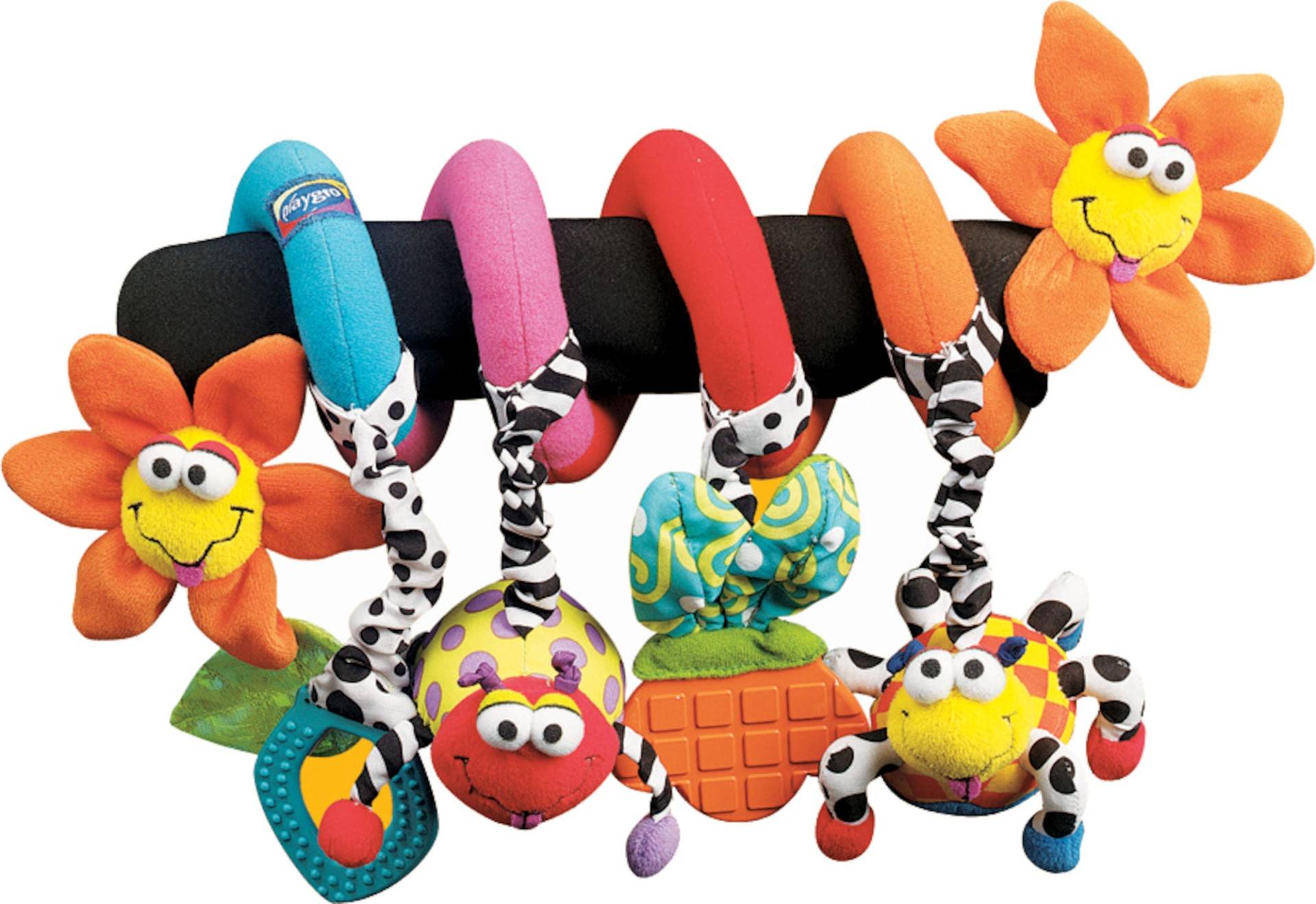 PlayGro Amazing Garden Twirly Whirly Aktivitätsspielzeug, Babyspielzeug von PlayGro