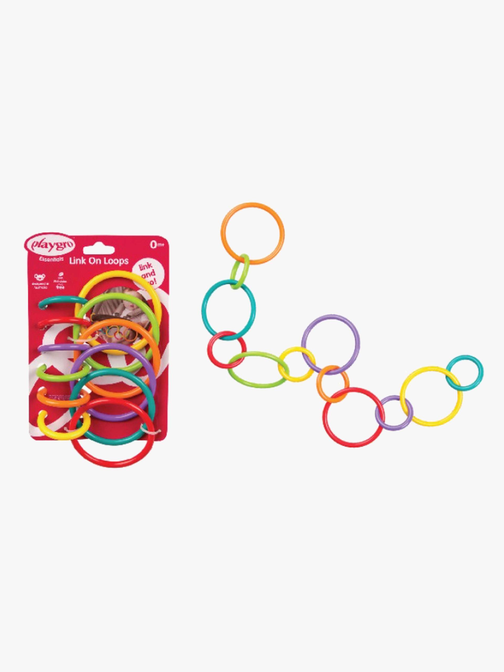 PlayGro Essential Link On Loops 12 Ringe Aktivitätsspielzeug, Babyspielzeug PlayGro Essential Link On Loops 12 Ringe Aktivitätsspielzeug, Babyspielzeug von PlayGro