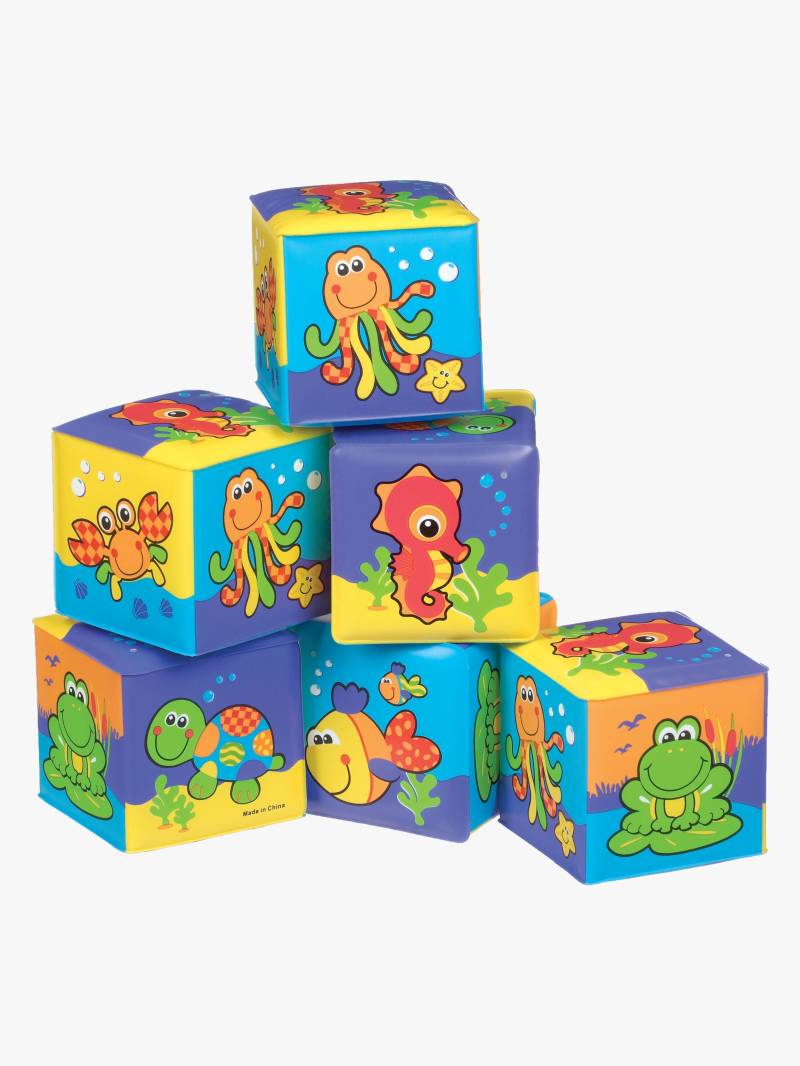 PlayGro My First Soft Blocks Aktivitätsblöcke, Babyspielzeug von PlayGro