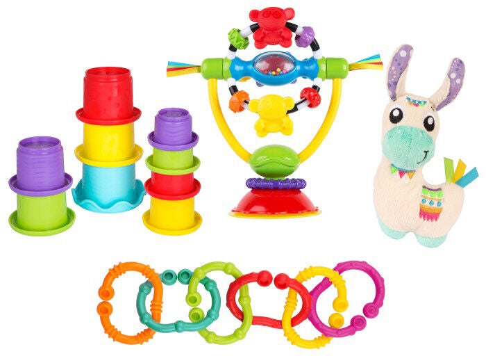 PlayGro Sensory Llama Explore And Play Aktivitätsspielzeug Geschenkpackung von PlayGro
