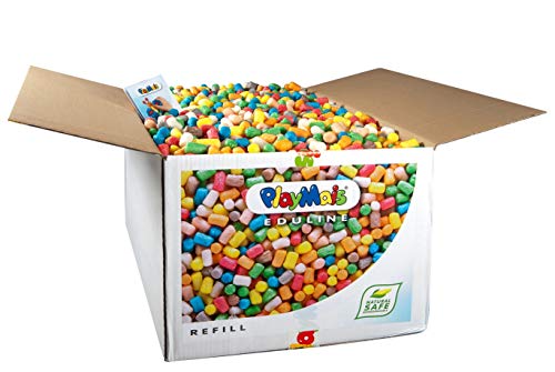 Playmais Eduline Refill | 6300 Teile | Bastelset | natürliches Spielzeug | vegan, verantwortungsvoll & sicher für Kinder & Umwelt | ab 3 Jahren von Playmais