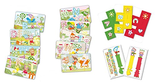 PlayMais 160246 - Card Set Fun To Learn ABC, Bastelset von PlayMais