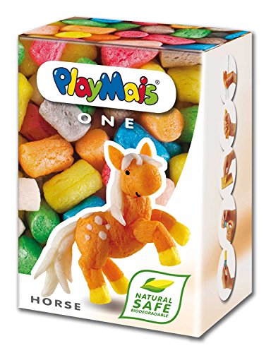 PlayMais 160249 - One Horse Bastelset von PlayMais