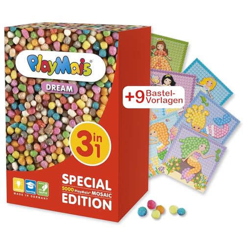 PlayMais Dream 3in1 für Kinder ab 5 Jahren | Motorik-Spielzeug mit 5.000 Vorlagen | Fördert Kreativität & Feinmotorik… PlayMais Dream 3in1 für Kinder ab 5 Jahren | Motorik-Spielzeug mit 5.000 Vorlagen | Fördert Kreativität & Feinmotorik… von PlayMais