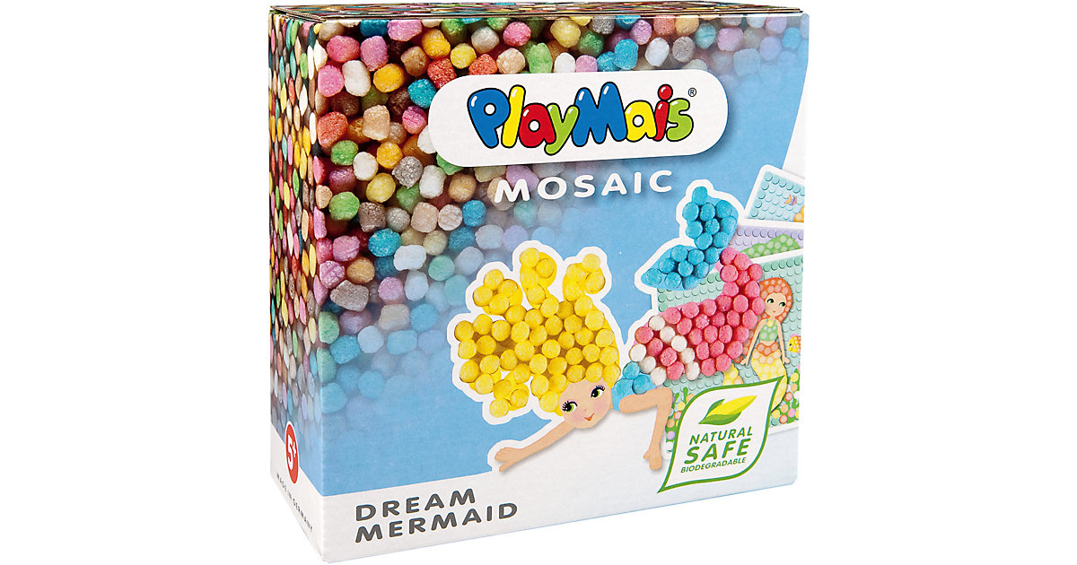 ® MOSAIC DREAM MERMAID blau/gelb von PlayMais