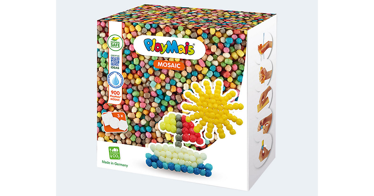 PlayMais Mosaic 900 Teile bunt von PlayMais