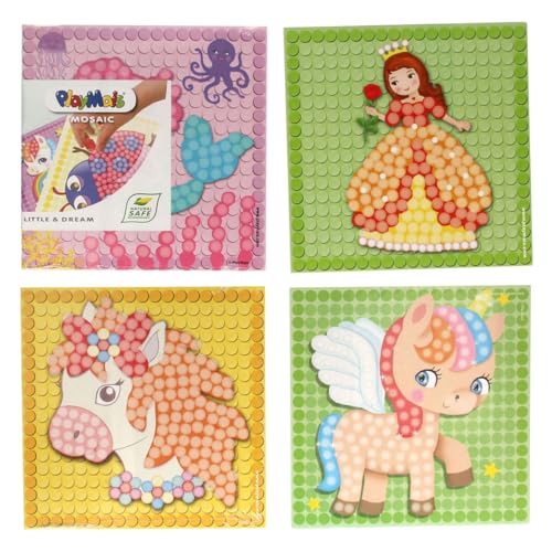 PlayMais Mosaic Kaarten Versieren, 24st. von Playmais
