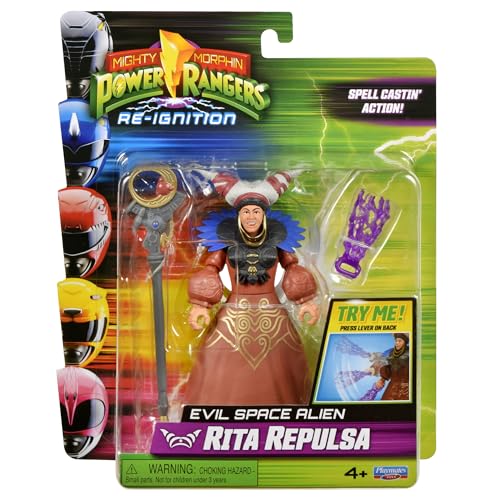 Mighty Morphin Power Rangers - Rita Repulsa Actionfigur von PlayMates