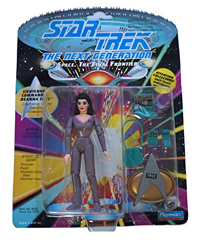 Star Trek Deanna Troi Action Figur von PlayMates