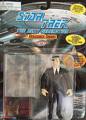 Lieutenant Commander Data in 1940`s Attire - Actionfigur - Star Trek The Next Generation von Playmates von PlayMates