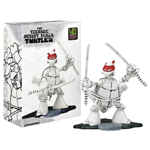 Teenage Mutant Ninja Turtles: Leonardo (Black and White Original Sketch Ver.) Previews Exclusive Action Figure von PlayMates