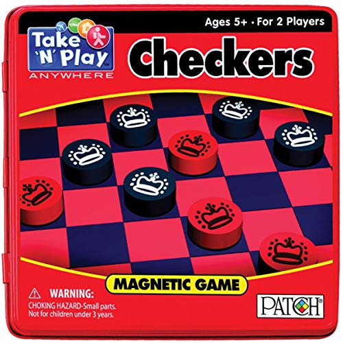Patch Products Take 'N' Play Anywhere Magnetic Game-Checkers von PlayMonster