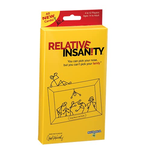 Relative Insanity Party Game Expansion/Travel Pack Relative Insanity Party Game Expansion/Travel Pack von PlayMonster