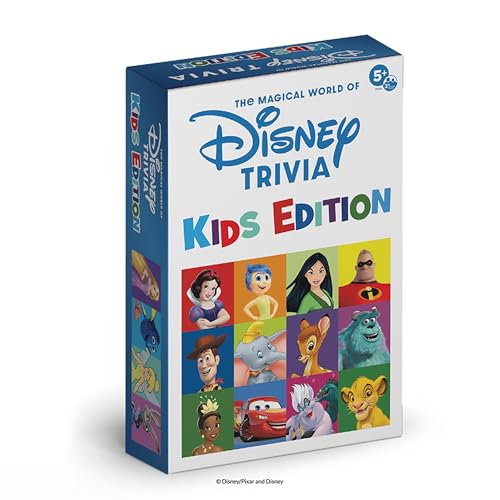 The Magical World of Kids Disney Trivia Games - Brettspiele für Familiennacht, Familienspiele, Mehrspieler-Brettspiel, Familien-Brettspiel, Reisespiele, Disney-Spiel, ab 5 Jahren The Magical World of Kids Disney Trivia Games - Brettspiele für Familiennacht, Familienspiele, Mehrspieler-Brettspiel, Familien-Brettspiel, Reisespiele, Disney-Spiel, ab 5 Jahren von PlayMonster