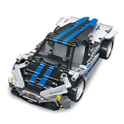 PlaySynthe Auto Bausteine mit Rückzieh Funktion, 336 Teile Speed Champions Auto Klemmbausteine, Super Car Modell Bausatz Spielzeug, Geschenk für Erwachsene und Kinder, Kompatibel mit L*** PlaySynthe Auto Bausteine mit Rückzieh Funktion, 336 Teile Speed Champions Auto Klemmbausteine, Super Car Modell Bausatz Spielzeug, Geschenk für Erwachsene und Kinder, Kompatibel mit L*** von PlaySynthe