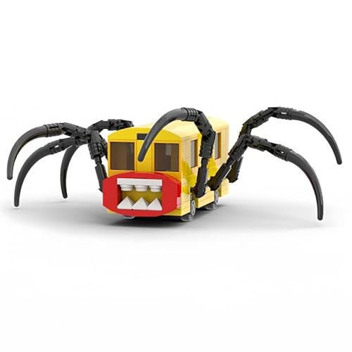 PlaySynthe Choo Choo Charles Horror Spinnenzug Bausteine, 165 Teile Charles Zug Klemmbausteine, Sammlerstück Verfolgungsjagd Modell Bausatz Spielzeug, Geschenk für Erwachsene und Kinder PlaySynthe Choo Choo Charles Horror Spinnenzug Bausteine, 165 Teile Charles Zug Klemmbausteine, Sammlerstück Verfolgungsjagd Modell Bausatz Spielzeug, Geschenk für Erwachsene und Kinder von PlaySynthe