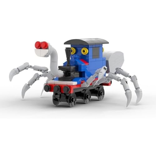 PlaySynthe Choo Choo Charles Horror Spinnenzug Bausteine, 198 Teile Charles Zug Klemmbausteine, Sammlerstück Verfolgungsjagd Modell Bausatz Spielzeug, Geschenk für Erwachsene und Kinder PlaySynthe Choo Choo Charles Horror Spinnenzug Bausteine, 198 Teile Charles Zug Klemmbausteine, Sammlerstück Verfolgungsjagd Modell Bausatz Spielzeug, Geschenk für Erwachsene und Kinder von PlaySynthe