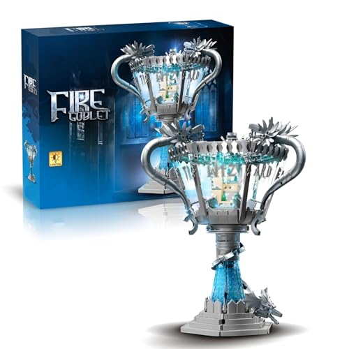 PlaySynthe Harry Magische Flammenkelch Bausteine, 1169 Teile Feuerkelch Klemmbausteine, MOC Architektur Modell Bausatz Spielzeug, Geschenke für Erwachsene und Kinder PlaySynthe Harry Magische Flammenkelch Bausteine, 1169 Teile Feuerkelch Klemmbausteine, MOC Architektur Modell Bausatz Spielzeug, Geschenke für Erwachsene und Kinder von PlaySynthe