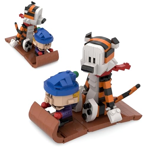 PlaySynthe Karikatur Figur Bausteine Spielzeug, 347 Teile Junge und Tiger Klemmbausteine Set, Kreatives Bausteine Modell Bausatz, Geschenk für Kinder und Erwachsene PlaySynthe Karikatur Figur Bausteine Spielzeug, 347 Teile Junge und Tiger Klemmbausteine Set, Kreatives Bausteine Modell Bausatz, Geschenk für Kinder und Erwachsene von PlaySynthe