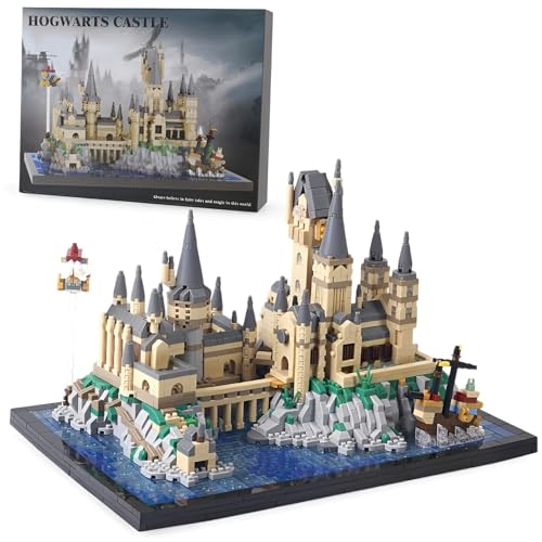 PlaySynthe Micro Magic Castle Bausteine Bausatz, 2900+ Teile Mini Schloss Klemmbausteine, Kreatives Harry Turm Architektur Modell Spielzeug, Geschenke für Kinder und Erwachsene PlaySynthe Micro Magic Castle Bausteine Bausatz, 2900+ Teile Mini Schloss Klemmbausteine, Kreatives Harry Turm Architektur Modell Spielzeug, Geschenke für Kinder und Erwachsene von PlaySynthe