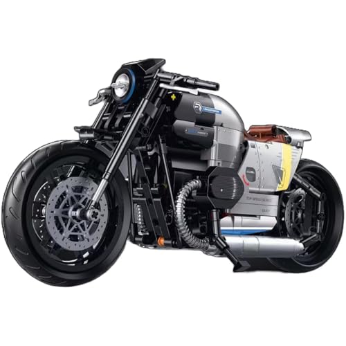 PlaySynthe Technik Motorrad Bausteine, 508 Teile Supermotorrad Klemmbausteine Spielzeug, Technik Rennen Superbike Modellbausatz, Geschenke für Erwachsene und Kinder PlaySynthe Technik Motorrad Bausteine, 508 Teile Supermotorrad Klemmbausteine Spielzeug, Technik Rennen Superbike Modellbausatz, Geschenke für Erwachsene und Kinder von PlaySynthe