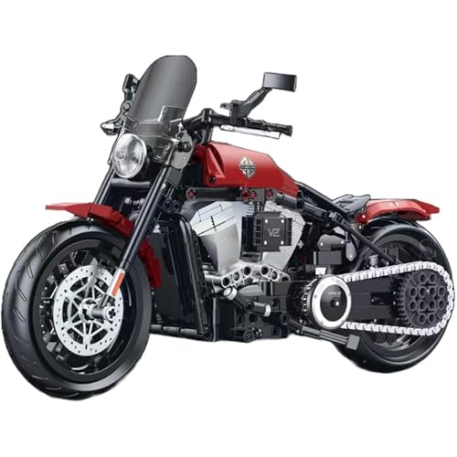 PlaySynthe Technik Motorrad Bausteine, 542 Teile Supermotorrad Klemmbausteine Spielzeug, Technik Rennen Superbike Modellbausatz, Geschenke für Erwachsene und Kinder PlaySynthe Technik Motorrad Bausteine, 542 Teile Supermotorrad Klemmbausteine Spielzeug, Technik Rennen Superbike Modellbausatz, Geschenke für Erwachsene und Kinder von PlaySynthe