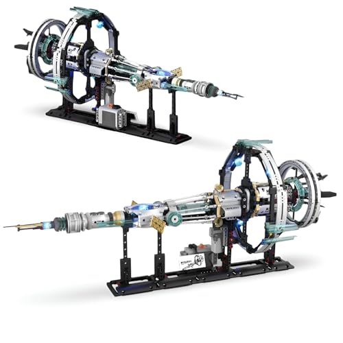 PlaySynthe Weltraum Raumschiff Bausteine, 963 Teile Orion Raumstation Klemmbausteine mit Lichtern und Motor, Weltraum Erkundungs Bausatz Spielzeug Modell, Geschenk für Erwachsene und Kinder PlaySynthe Weltraum Raumschiff Bausteine, 963 Teile Orion Raumstation Klemmbausteine mit Lichtern und Motor, Weltraum Erkundungs Bausatz Spielzeug Modell, Geschenk für Erwachsene und Kinder von PlaySynthe