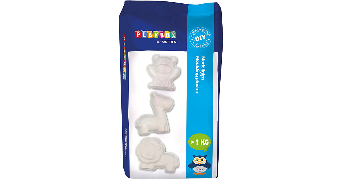 Modellgips, 1,5 kg Modellgips, 1,5 kg von Playbox