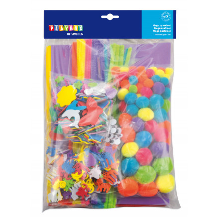 Playbox Bastelset Mega - 550 Teile von Playbox