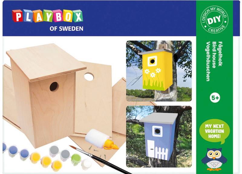 Playbox Bastelset Nistkasten von Playbox