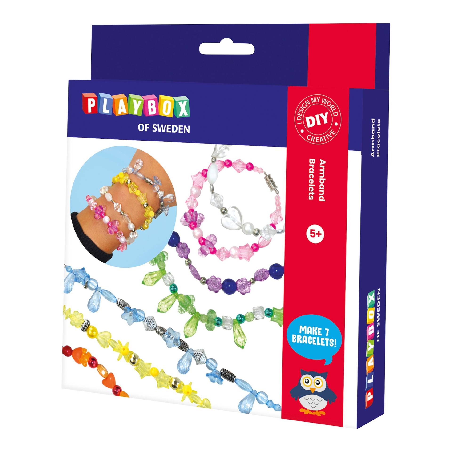 Playbox Bastelset Perlen-Armbänder von Playbox