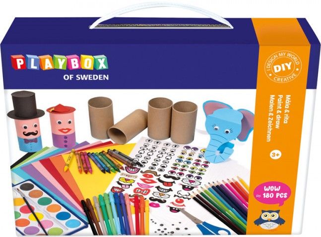 Playbox Bastelset Zeichnen Und Malen Playbox Bastelset Zeichnen Und Malen von Playbox