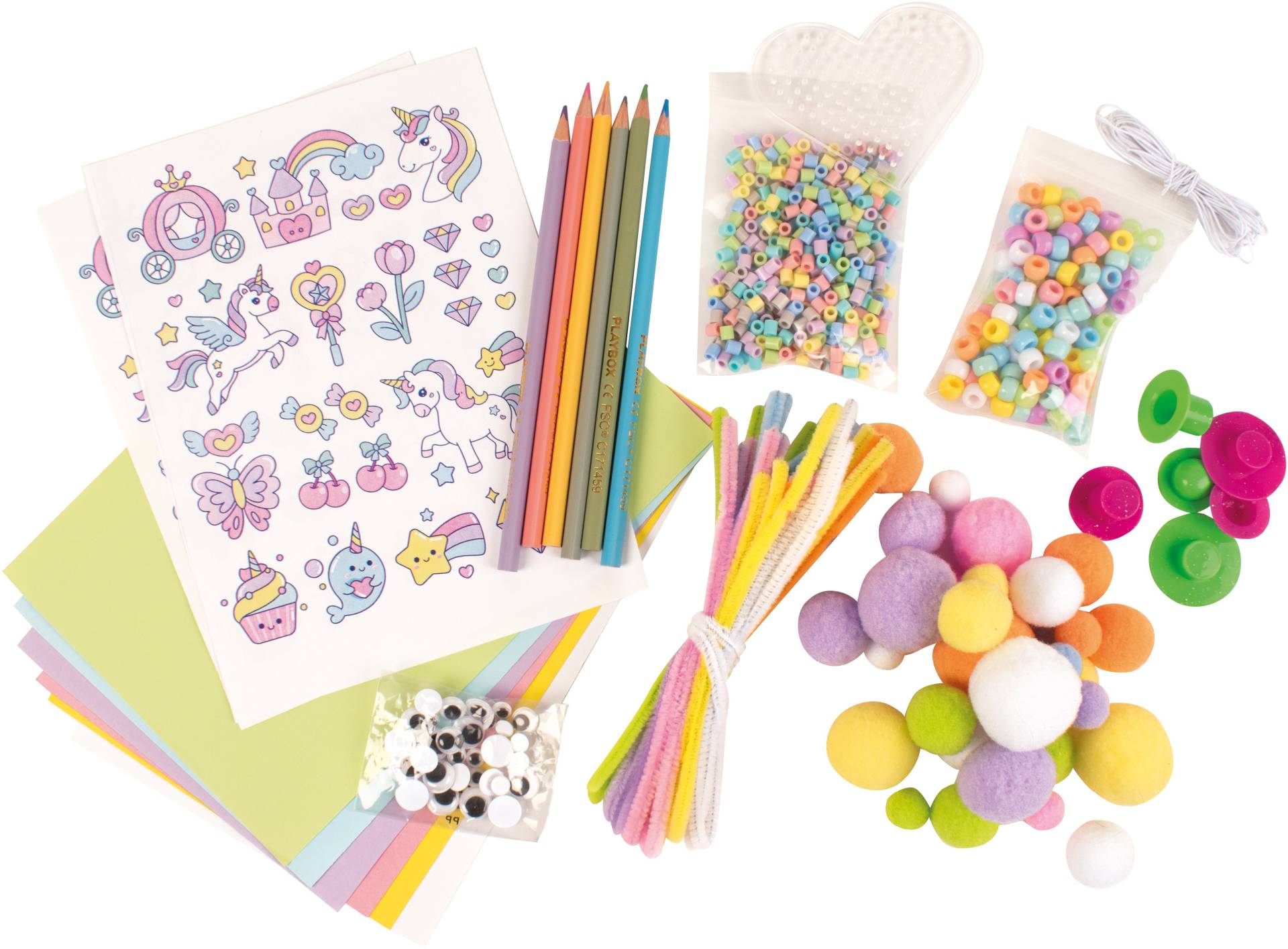 Playbox Basteltasche Pastell Playbox Basteltasche Pastell von Playbox