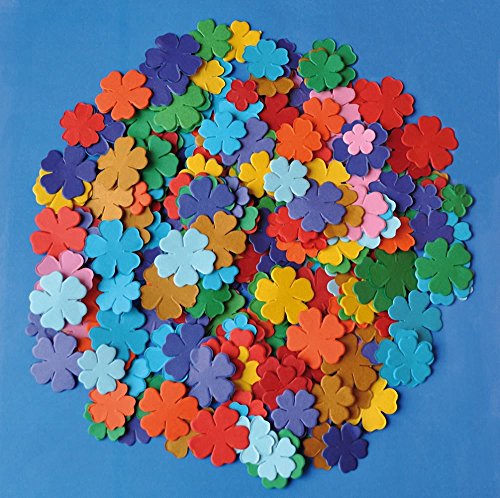 Playbox PBX2470481 2470481 Papierblumen, 3600 Stück, Mehrfarbig von Playbox