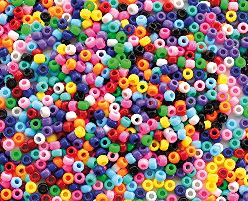Playbox PBX2470717 2470717 Kongo Beads Basic, 1000 Stück, Mehrfarbig von Playbox