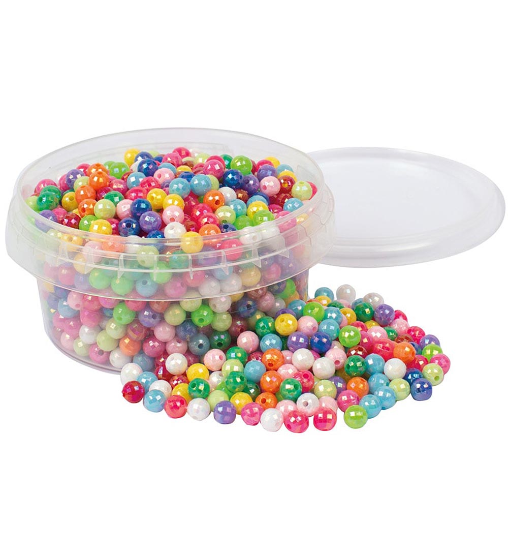 Playbox Perlen - Klein Glitzer Perlen - 6 mm - 700 st. - Playbox - One Size - Perlen Playbox Perlen - Klein Glitzer Perlen - 6 mm - 700 st. - Playbox - One Size - Perlen von Playbox