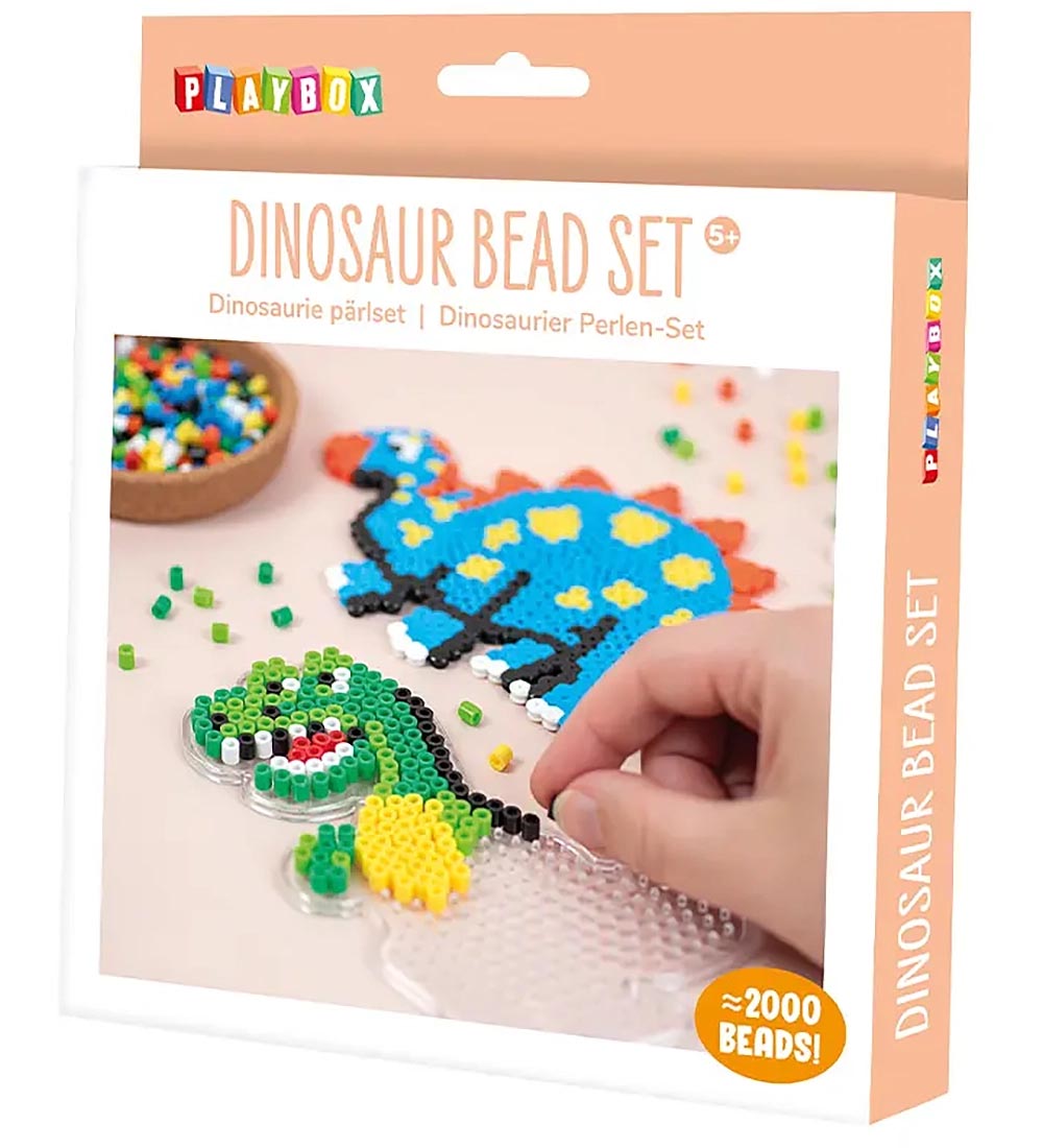 Playbox Perlenset - 2000 st. - Dinosaurier - Playbox - One Size - Perlen Playbox Perlenset - 2000 st. - Dinosaurier - Playbox - One Size - Perlen von Playbox