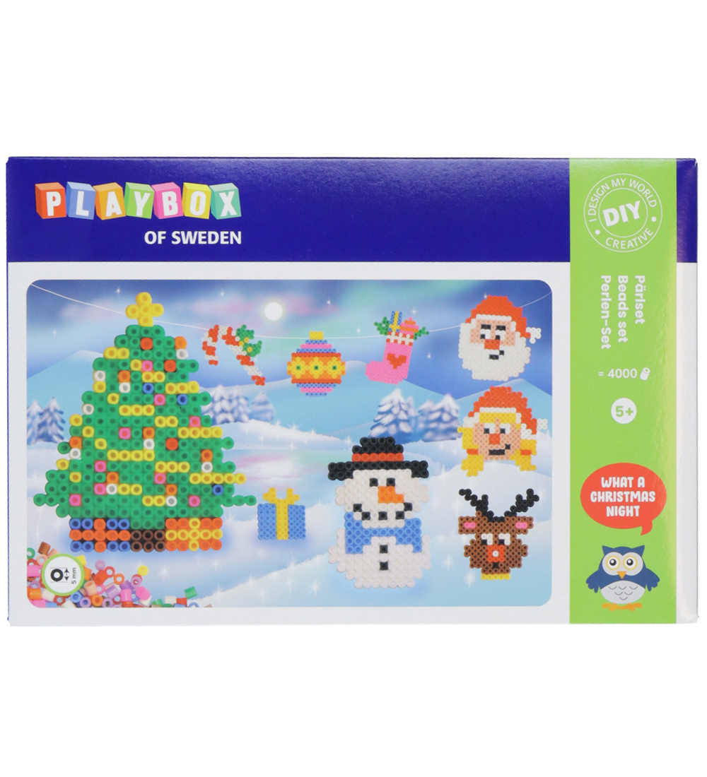 Playbox Perlenset - 4000 st. - Weihnachtsmotive - Playbox - One Size - Perlen Playbox Perlenset - 4000 st. - Weihnachtsmotive - Playbox - One Size - Perlen von Playbox
