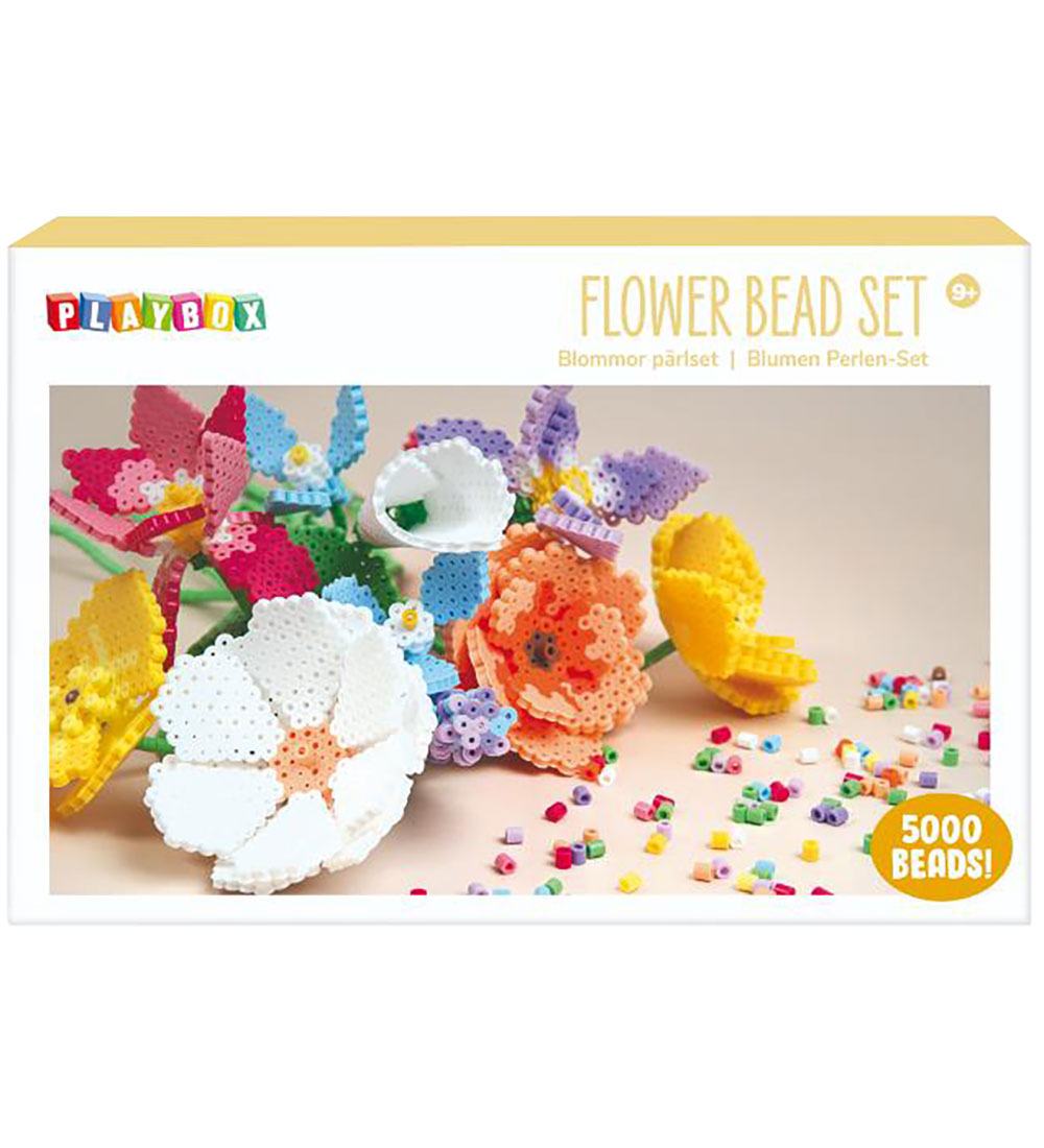 Playbox Perlenset - 5000 st. - Blumen - Playbox - One Size - Perlen Playbox Perlenset - 5000 st. - Blumen - Playbox - One Size - Perlen von Playbox