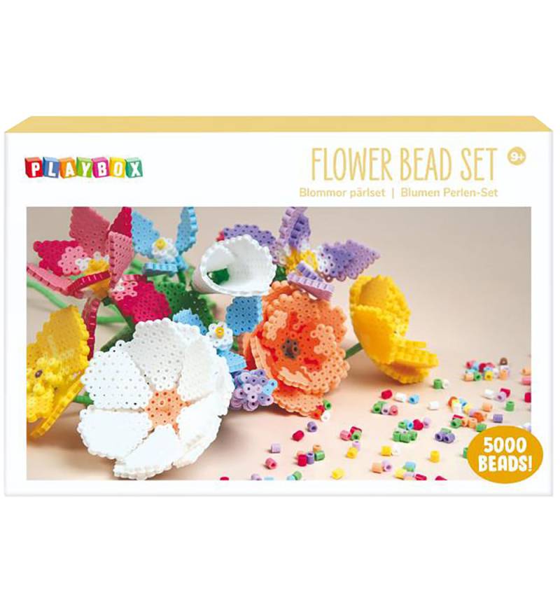 Playbox Perlenset - 5000 st. - Blumen - Playbox - One Size - Perlen Playbox Perlenset - 5000 st. - Blumen - Playbox - One Size - Perlen von Playbox