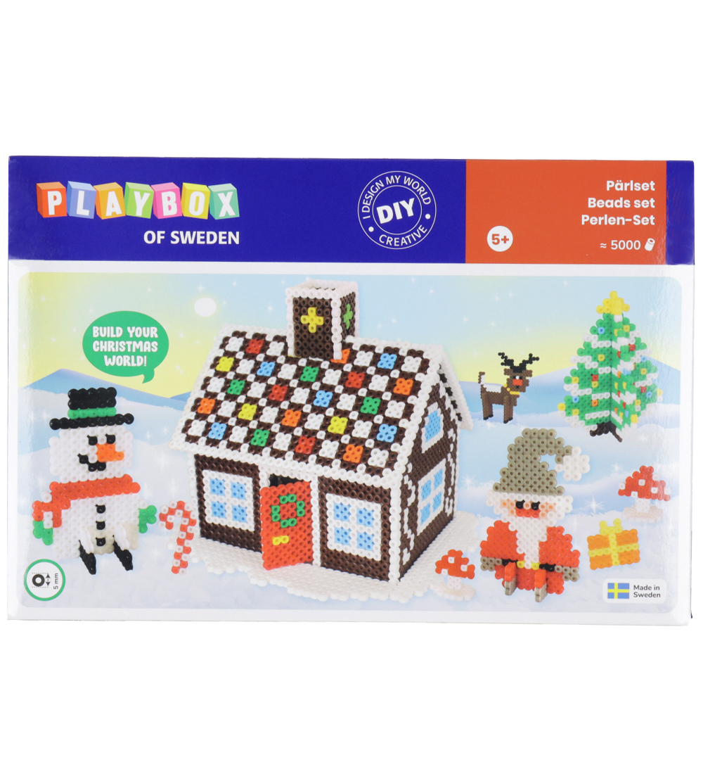 Playbox Perlenset - 5000 st. - Lebkuchenhaus - Playbox - One Size - Perlen Playbox Perlenset - 5000 st. - Lebkuchenhaus - Playbox - One Size - Perlen von Playbox