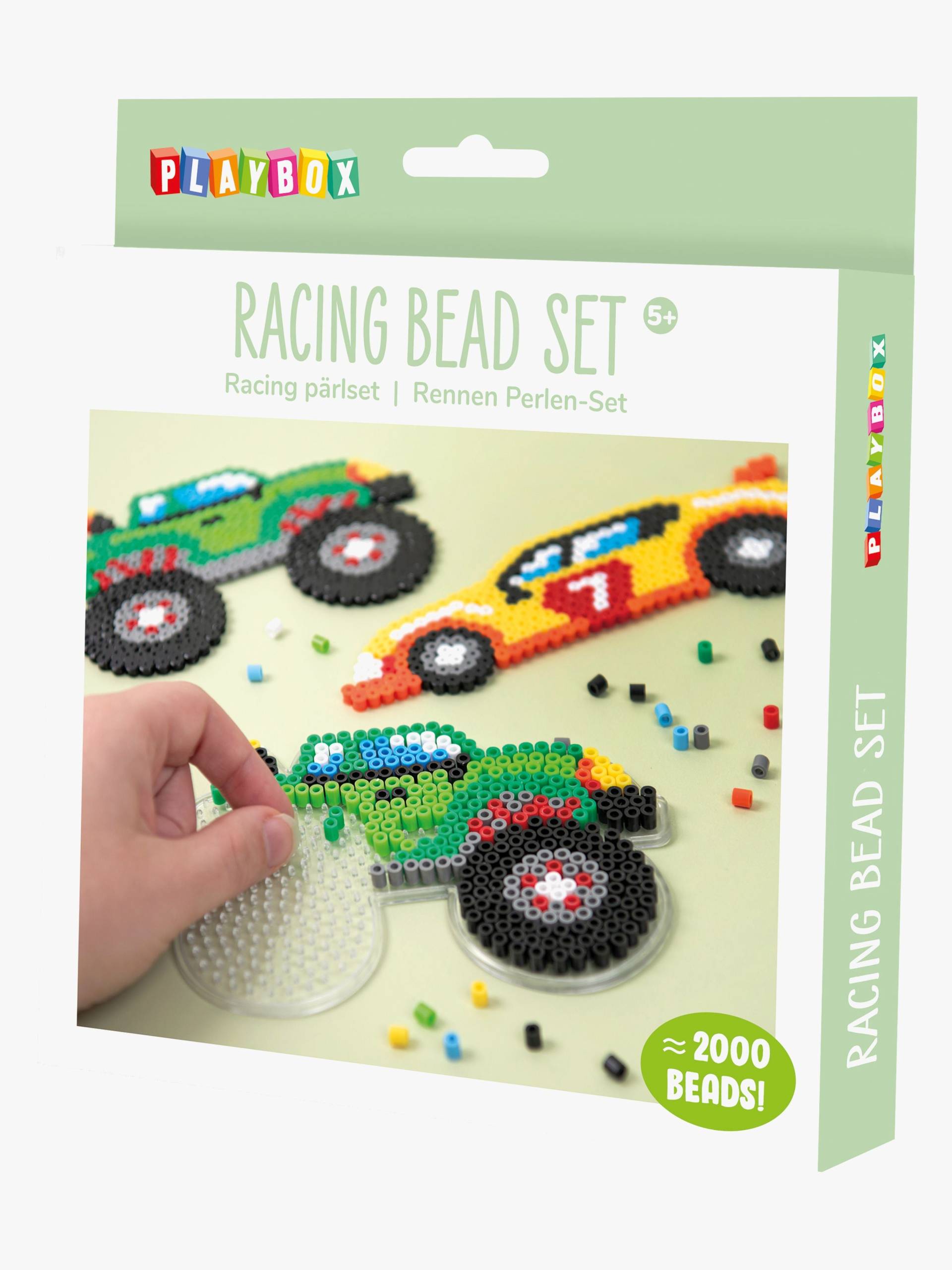 Playbox Perlenset Autorennen 2000 Teile Playbox Perlenset Autorennen 2000 Teile von Playbox